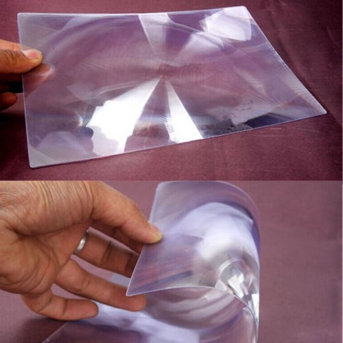 24.5x17cm kaca pembesar / magnifier / magnifying card / Fresnel Lens