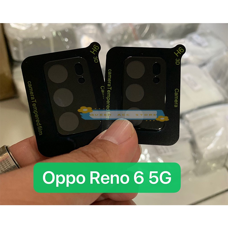 New Anti gores Premium Frame Kamera Oppo Reno 6 4G/Reno 6 5G Pelindung Kamera