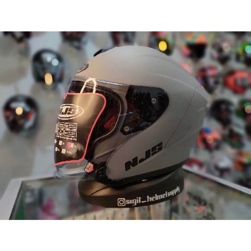 NJS KAIROZ HITAM GRAY PUTIH ABU DOFF-Gray doff