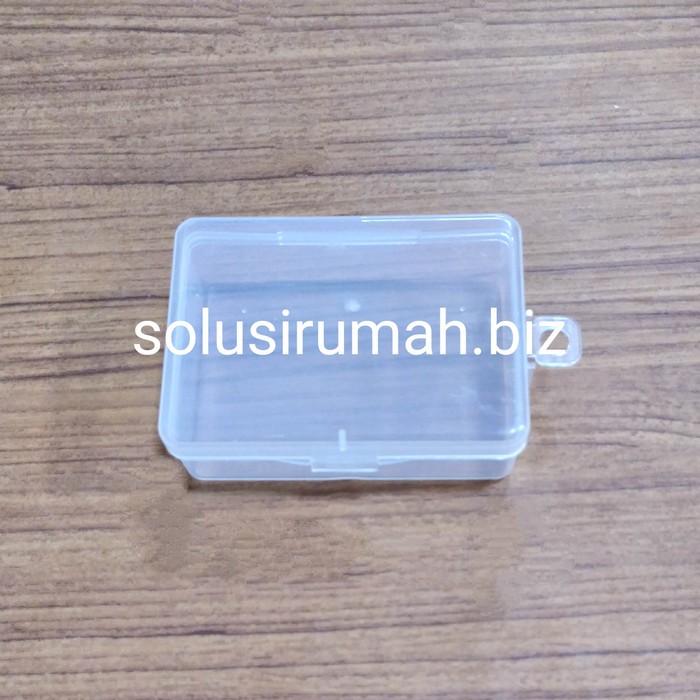 SAMA kotak serbaguna bening plastik pvc transparant tool box mini ukur