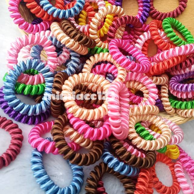 KARET RAMBUT ULIR/ KARET ULIR BAHAN NYLON