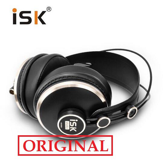 ISK Original Pro HD Monitoring Headphone Fully Enclosed Mixing DJ Recording Studio - HD9999 - Black