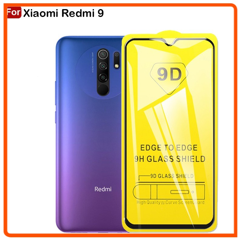 VBOX XIAOMI REDMI 9 PREMIUM TEMPERED GLASS FULL SCREEN