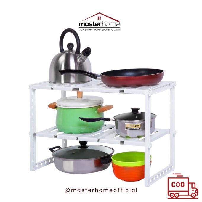RAK DAPUR PANCI/PIRING BAWAH WASTAFEL 2 SUSUN