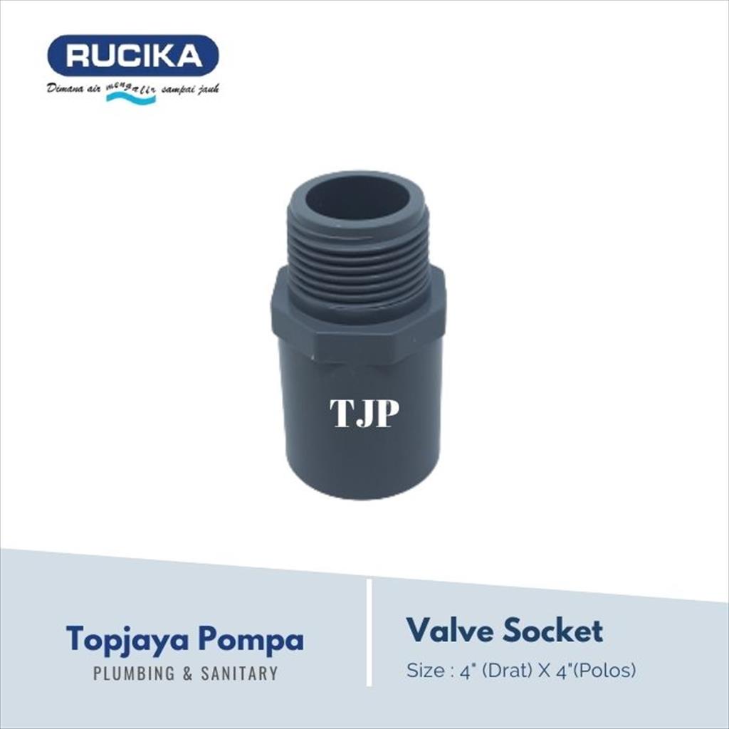 VALVE SOCKET AW RUCIKA 4&quot;