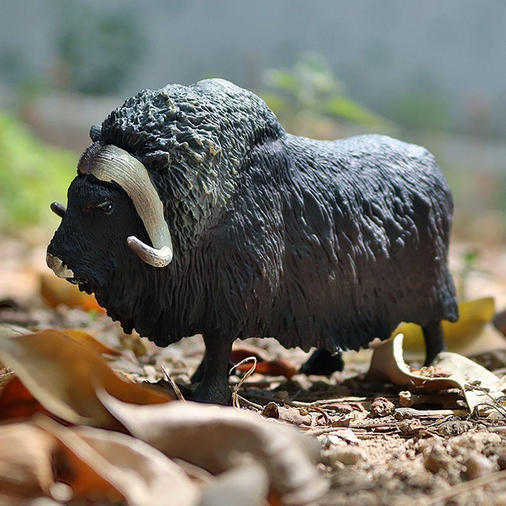 R-flower Musk-ox Model Hewan / Bunga Untuk Edukasi Dini Anak