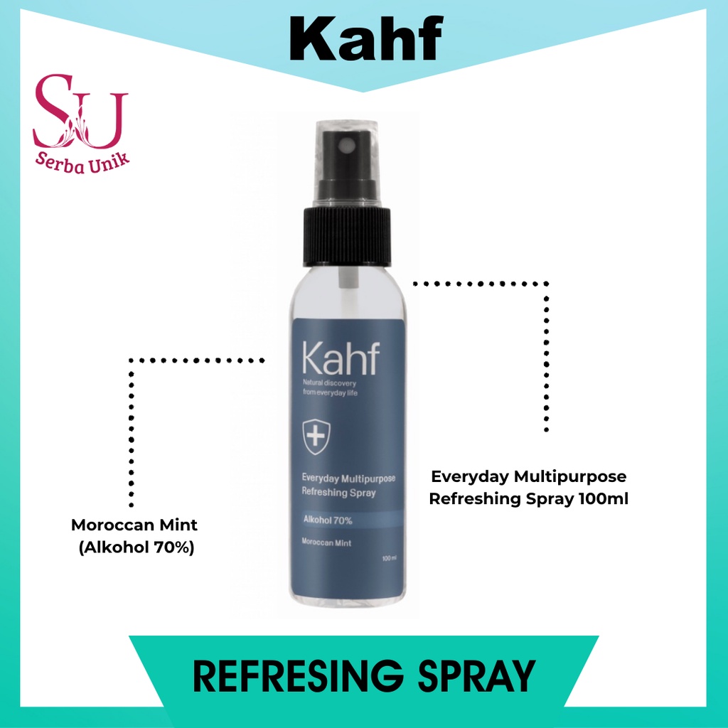 Kahf Everyday Multipurpose Refreshing Spray 100ml | Spray Anti Bakteri