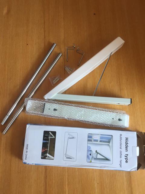 Gantungan Baju Besi / Multifunction Clother Hanger Hiden Type