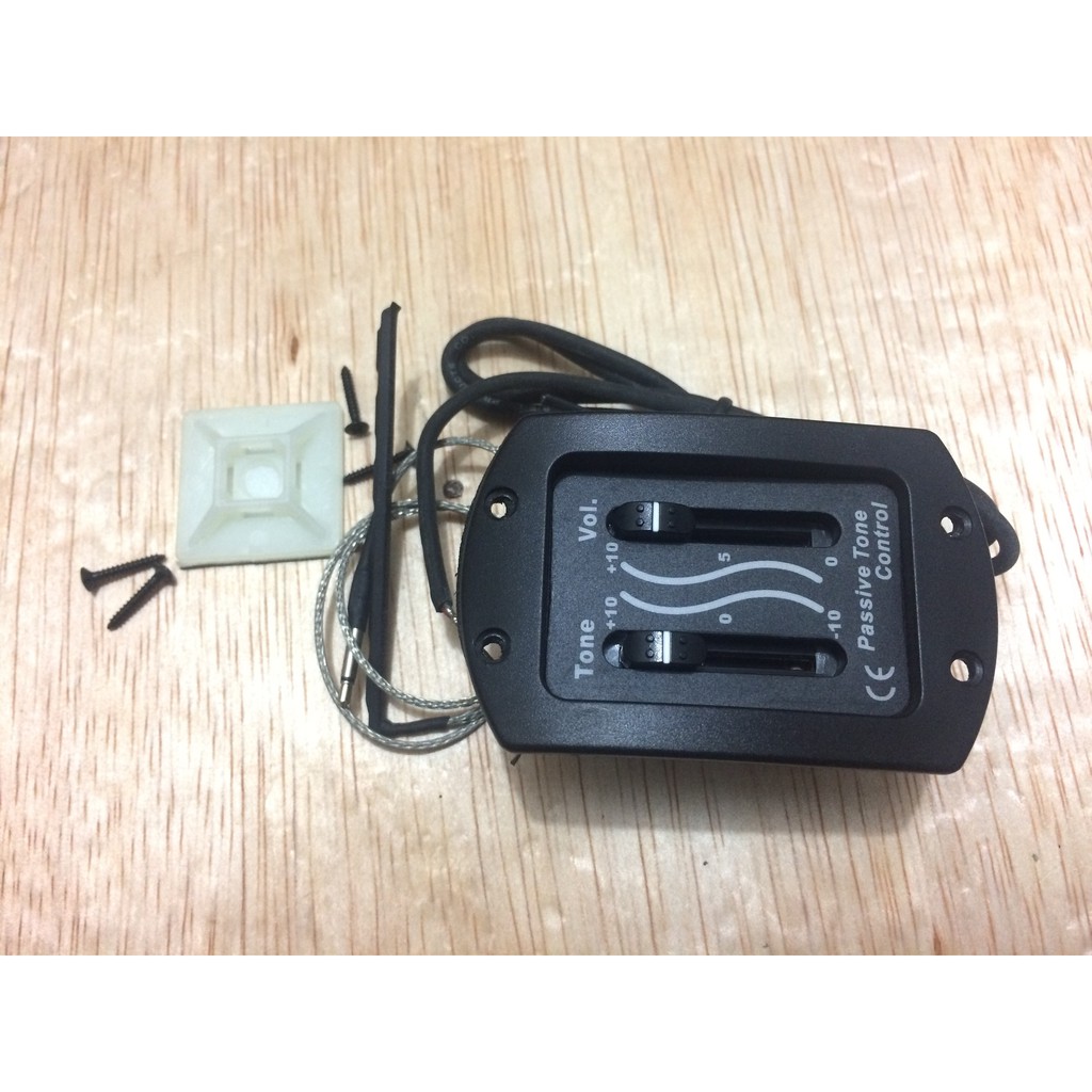 Preamp Equalizer Passive Gitar Akustrik - Ukulele - Biola