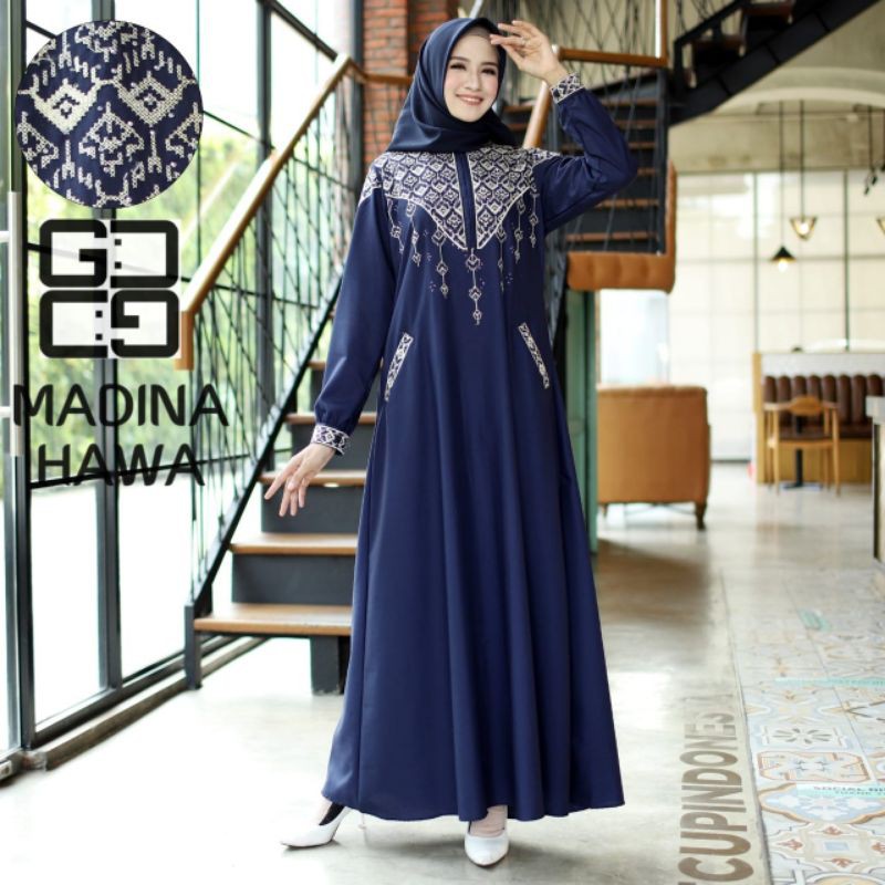 gamis madina hawa gamis toyobo gamis coduroy gamis polos gamis bordir gamis simple gamis terbaru