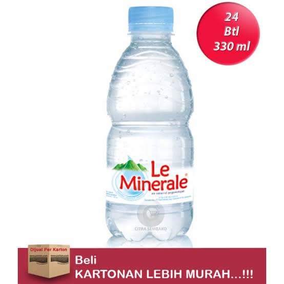 Le Mineral 330 ml x 24 (M3)