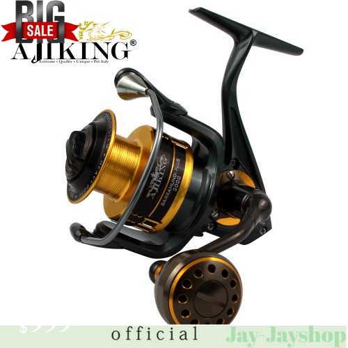 Ajiking Barramundi Plus. Reel Spinning. Power Handle. Max Drag 8kg