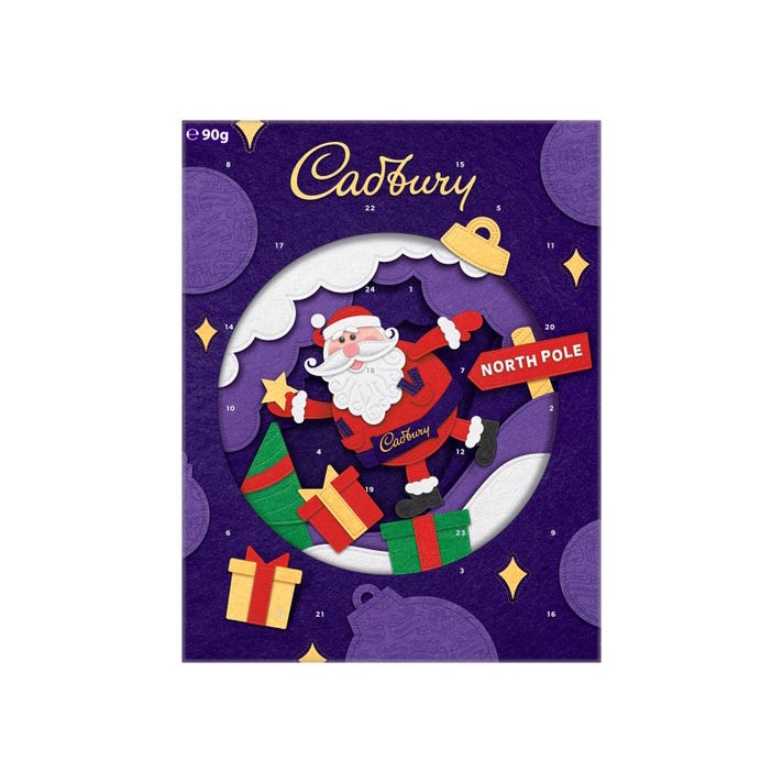 

Cadbury advent calendar