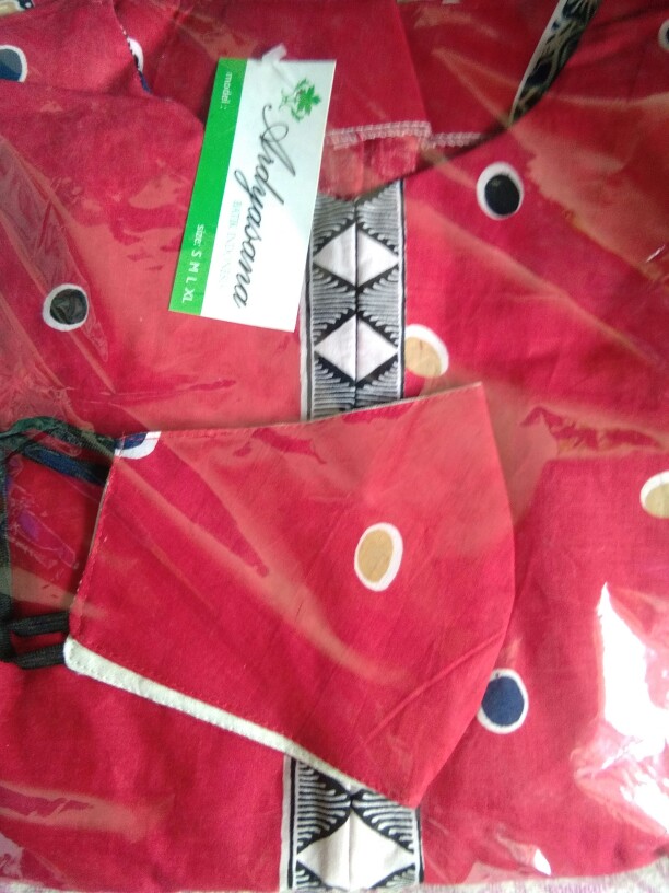 Dress Tunik Batik Motif Bu Lurah