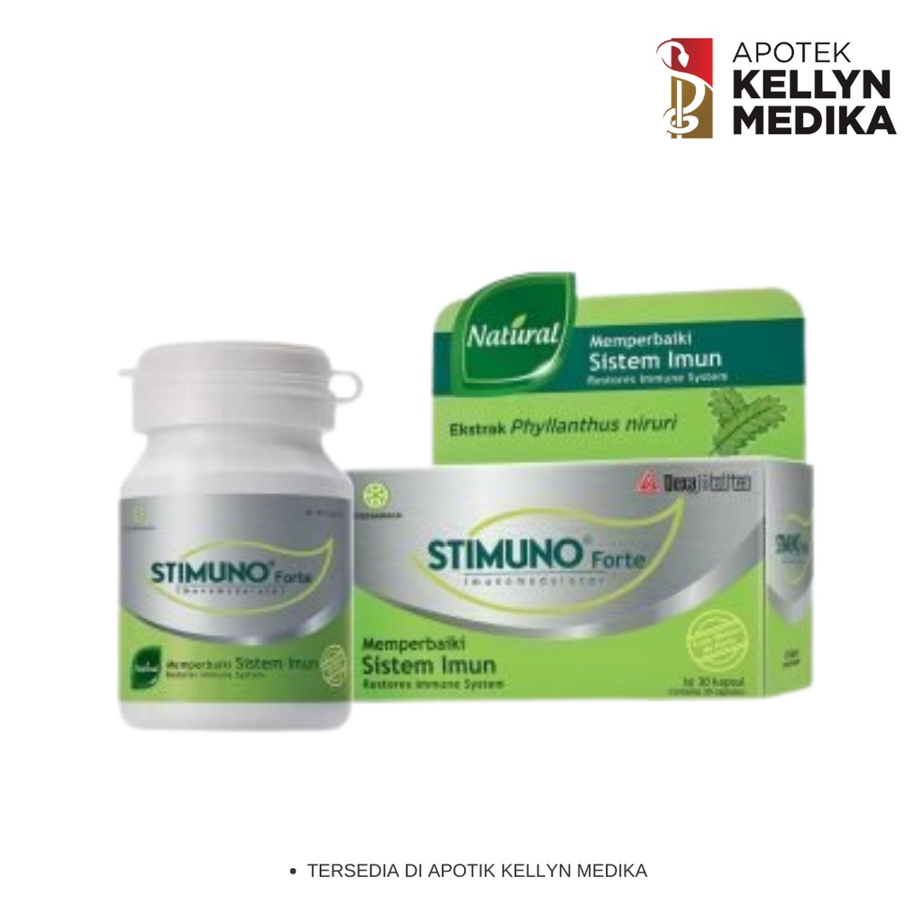 STIMUNO FORTE 30 KAPSUL / MEMPERBAIKI SISTEM ILMU