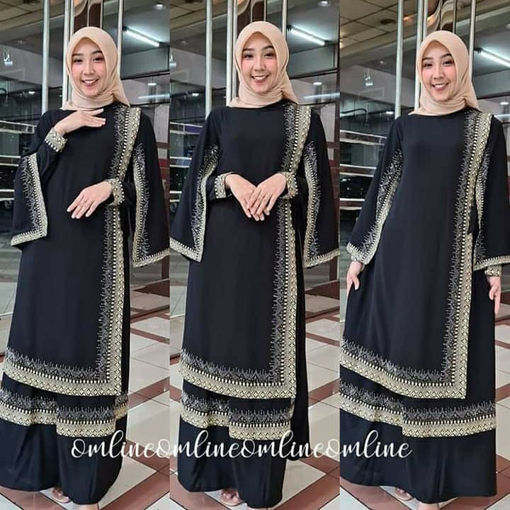 Abaya hitam turkey ori