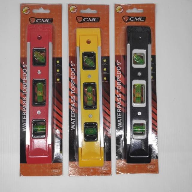 ￣➬ Waterpass Magnet 9 inch Waterpass Pendek Camel (Ready)