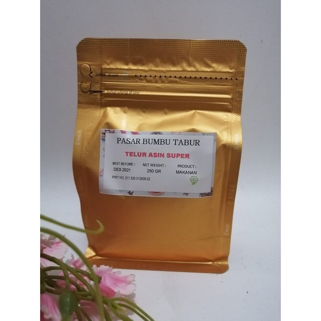 

BUMBU TABUR TELUR ASIN SUPER 250 GR BUBUK TABUR MAKANAN ENAK HALAL MURAH