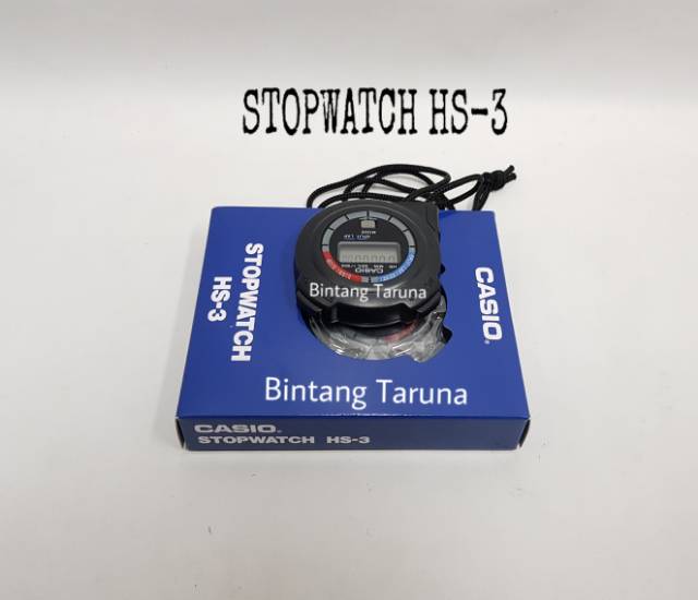 Stopwach Casio HS-3 Stopwatch Casio HS3 Stop Watch Casio HS-3 ORIGINAL