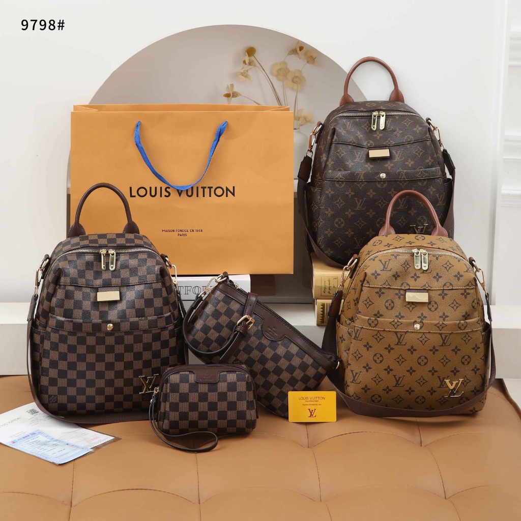 LV 3in1  Backpack Shoulder Bag 9798