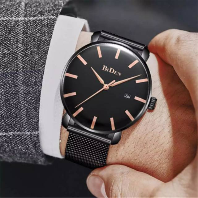 Jam Tangan Pria ORIGINAL BIDEN YN 0068