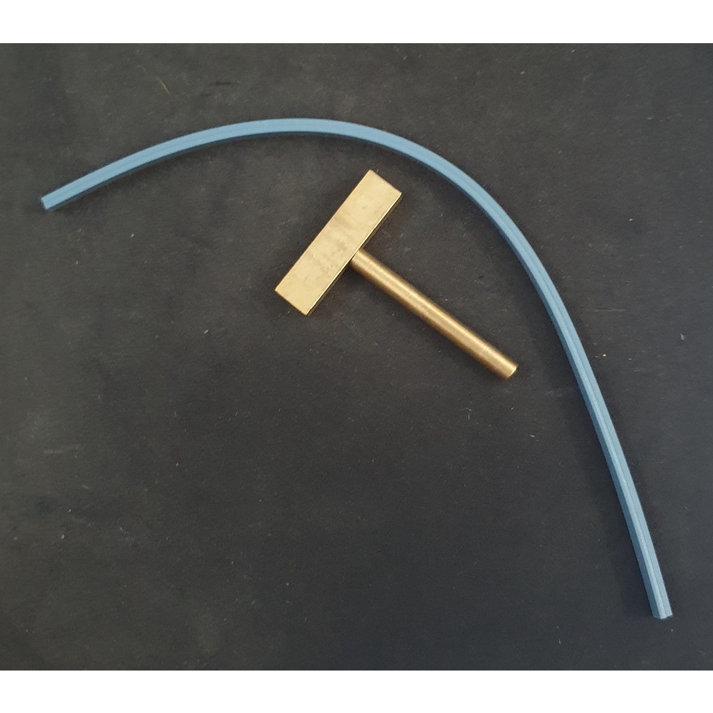 Mata Solder T T-Soldering Iron Plus Karet Untuk Pemasangan COF Manual