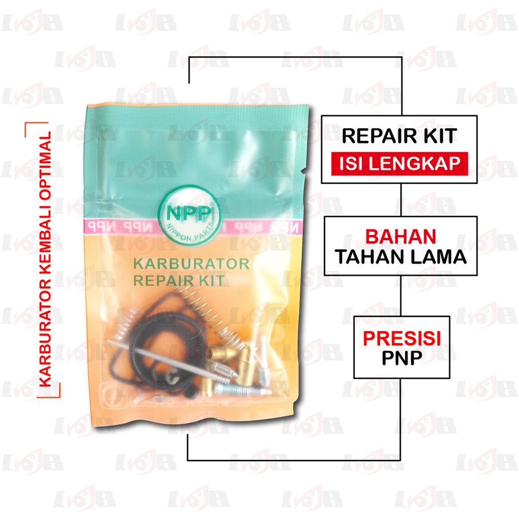 NPP RepairKit Karburator F1 F1zr Force 1 Parkit Carbu Daleman Karbu