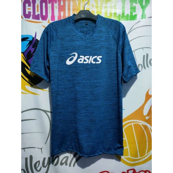 BAJU OLAHRAGA ASICS BAHAN DTYFIT MISTY VOLI BULUTANGKIS LARI GOLF NAIK GUNUNG TENIS RUNNING
