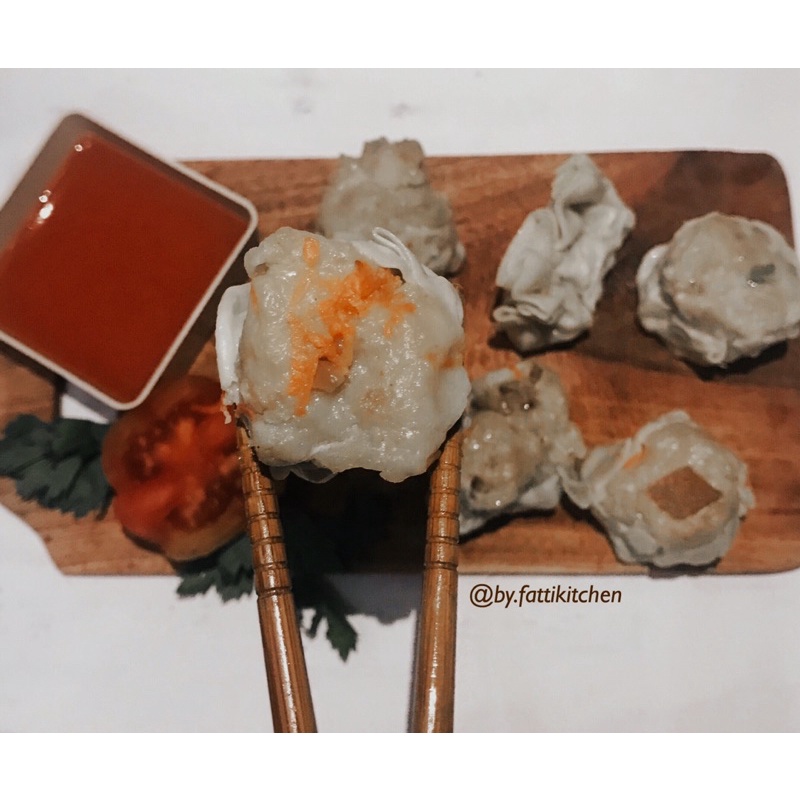 

dimsum ayam udang / dim sum dimsoom / dimsum rumahan homemade