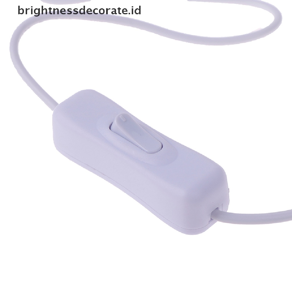 1 Pc Kabel Ekstension Usb Dengan Saklar On / Off Ukuran 1m Untuk Lampu Kipas Usb