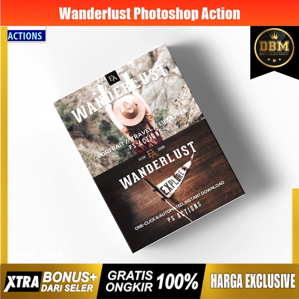Wanderlust Photoshop Action