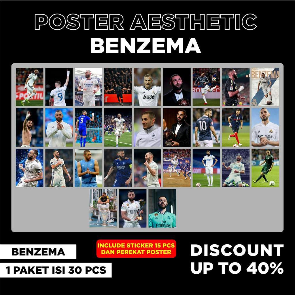 [30PCS] Poster Benzema