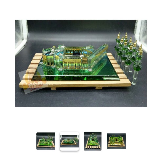 Souvenir Mekkah mesjid al-haram / replika mekkah mesjid al-haram