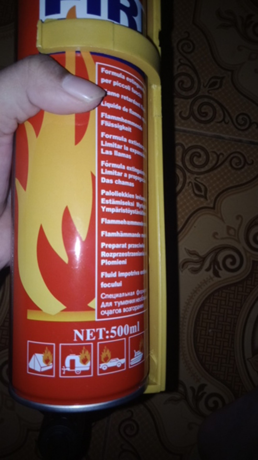 Pemadam Api Mini Mobil & Rumah 400ml