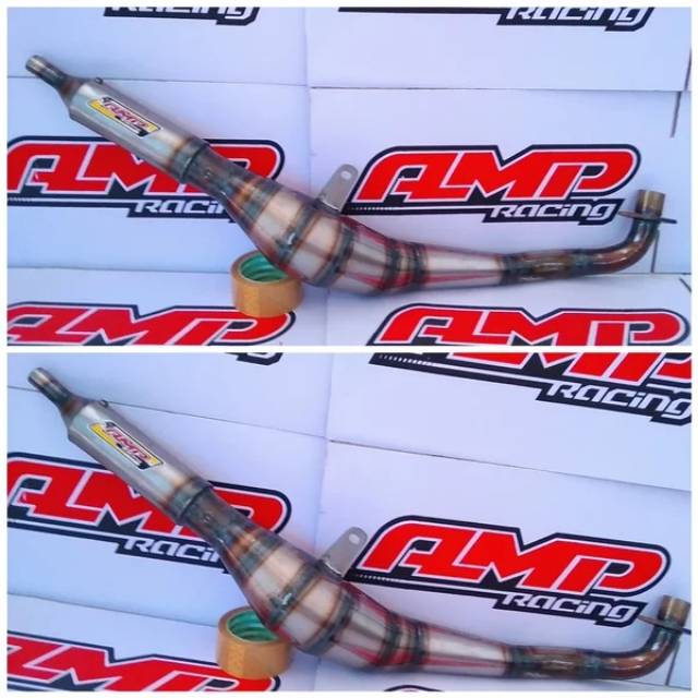 Knalpot f1zr plat karat - kolong telo underbone