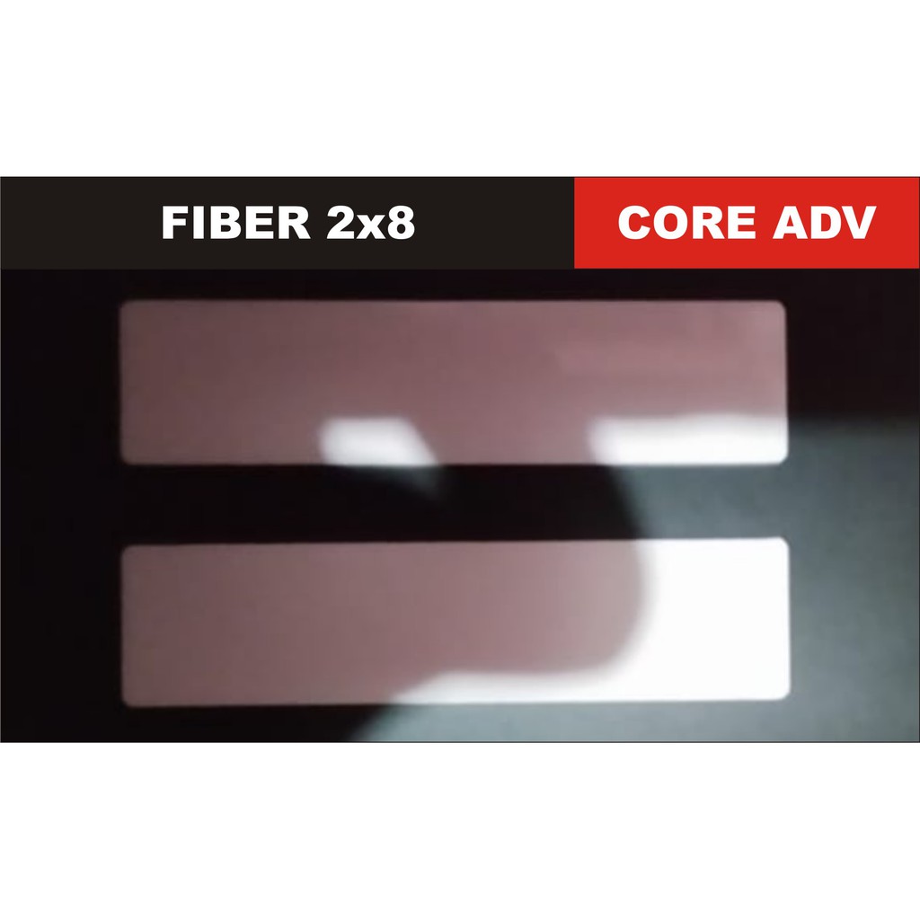 

Fiber Akrilik Papan Nama Name Tag 2x8