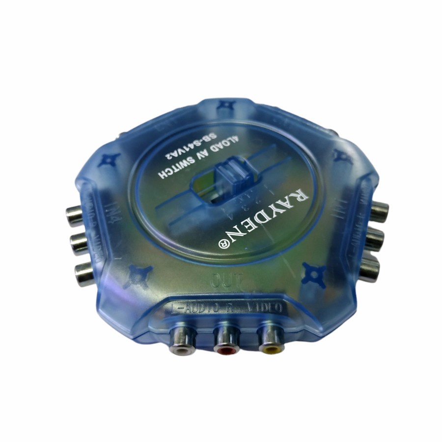 AV Switch 4 Port / AV Selector 4 way Rayden SB-S41VA2