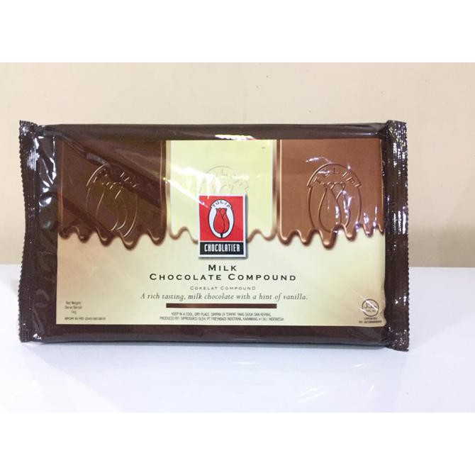 

Tulip Milk Chocolate Compound 1kg - GRAB GOJEK
