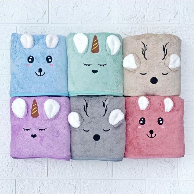 Handuk Bayi Microfiber Handuk Bayi Murah