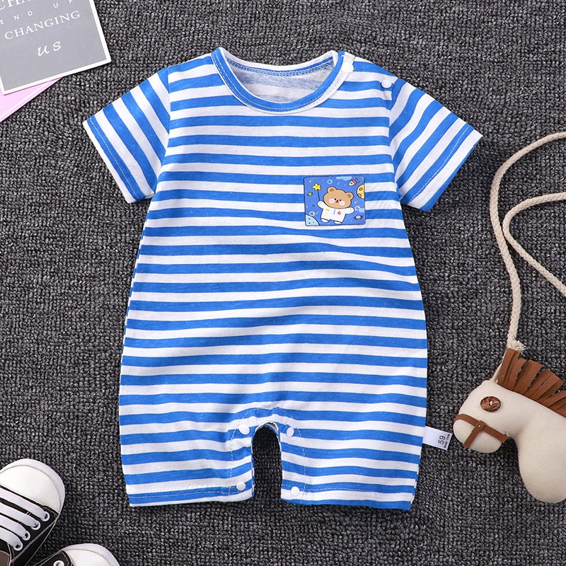 Cherry COD Jumper Pendek Bayi / Romper Bayi / Baju Bayi Jumpsuit - J037