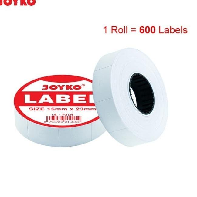 

✤ Kertas Stiker Label harga 2 line Joyko (10 Roll) ☈