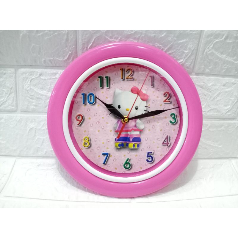 jam dinding 258 jam dinding karakter jam dinding kartun DIAMETER 26CM