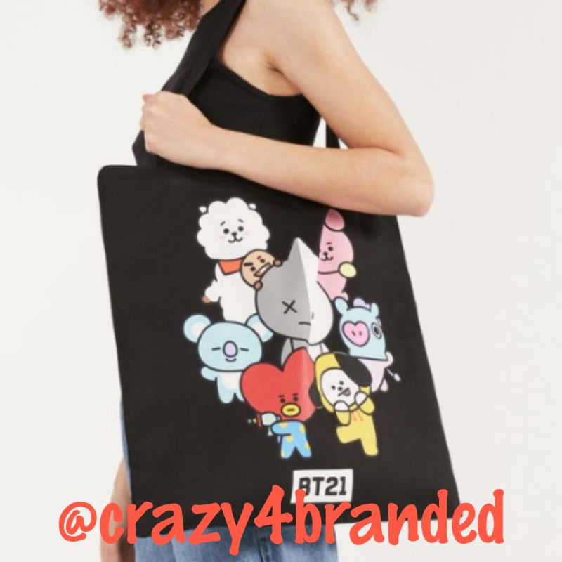 Bershka × BT21 Tote Bag