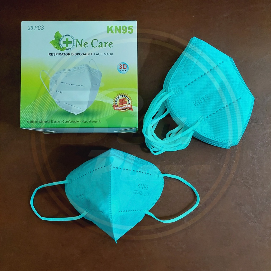 Earloop KN95 NeCare 1 Kotak isi 20pcs Masker 5ply KN95 Ne Care - Big Plaza