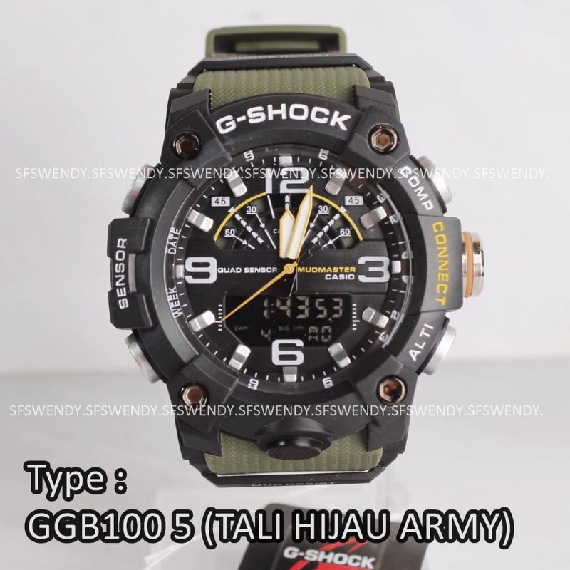 JAM TANGAN GGB100 CASIO GSHOCK TERLARIS JAM TANGAN PRIA DUALTIME ANTI AIR