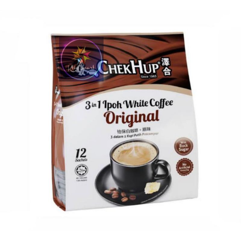 

Chek Hup 3 in 1 Ipoh White Coffee Original 480g/Import