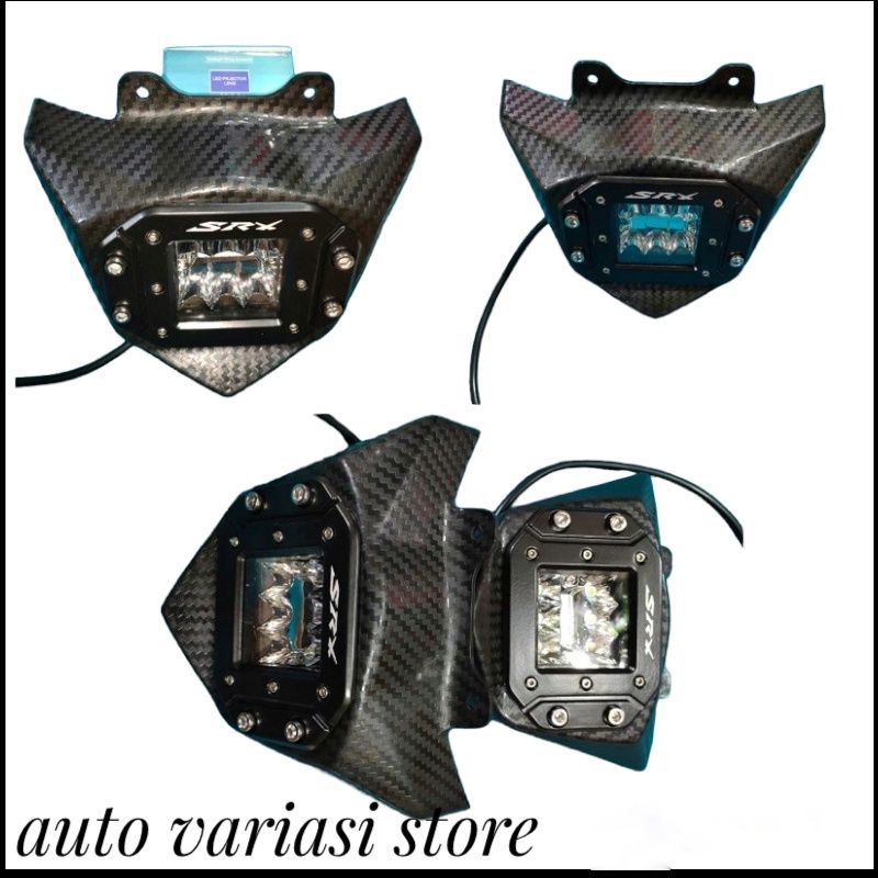 Headlamp reflektor SRX Model Led klx 150 crf 150 L  Wr 155 kedok lampu depan klx BF 150 Crf Wr PNP A