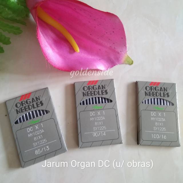 Jarum Mesin obras merek Organ DC per pak original