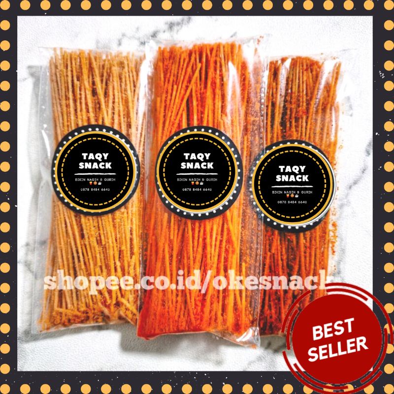 

[✨Best Seller Taqy Snack✨] Lidi Lidian Bikin Nagih 42g