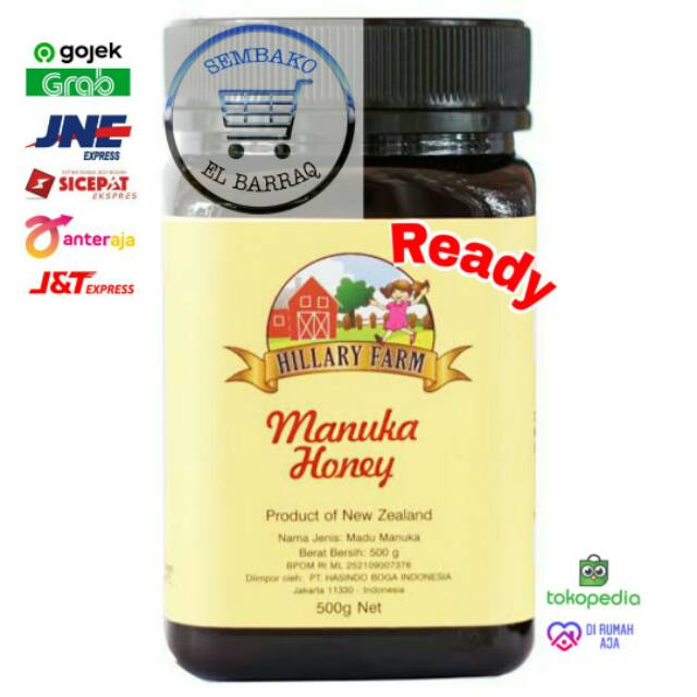 

Hillary Farm Manuka Honey / Madu Import / New Zealand 500g